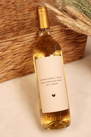 BOTELLA DE VINO PERSONALIZADA