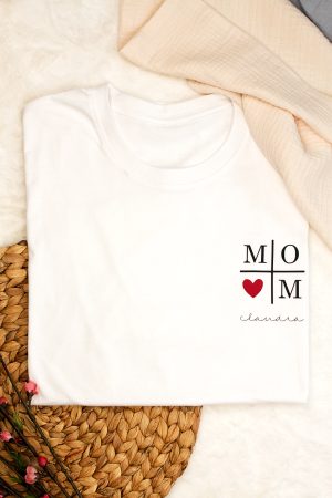 CAMISETA CORAZÓN MAMÁ