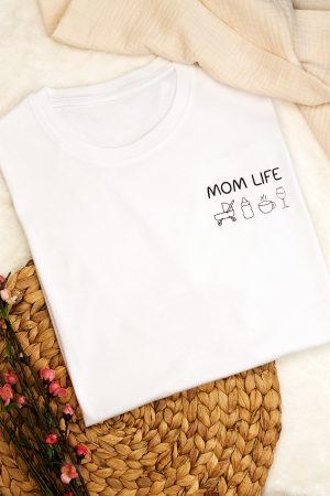 CAMISETA MAMÁ EMOTICONOS