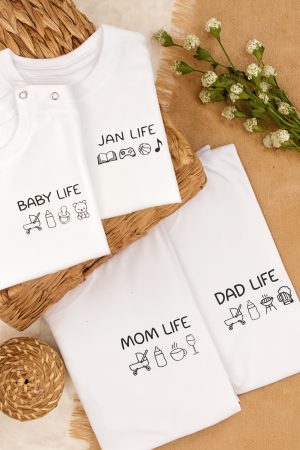 PACK 4 CAMISETAS FAMILY EMOTICONOS