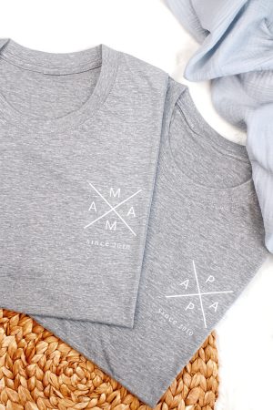 PACKS CAMISETAS MAMÁ/PAPÁ CRUZ