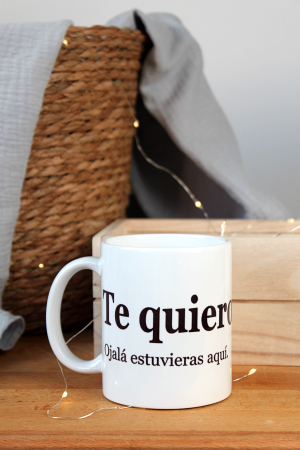 TAZA TE QUIERO + DEFINICIÓN
