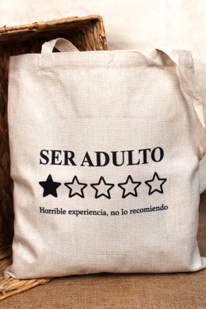 TOTE BAG SER ADULTO